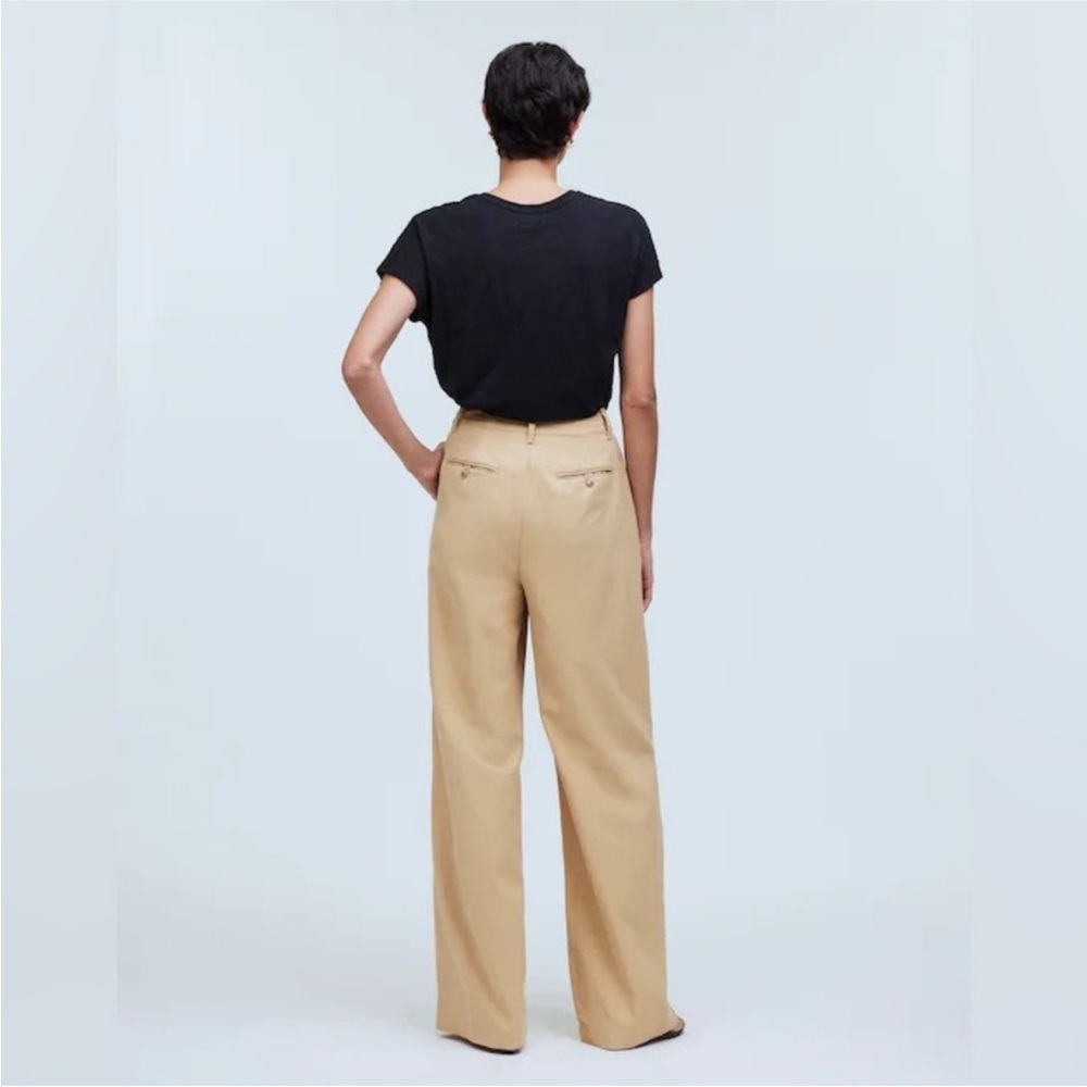 Madewell Harlow Wide Leg Trousers, Size: 8 - Picture 3 of 9
